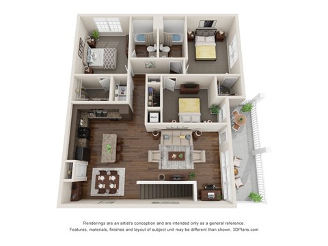 Violet Floor Plan